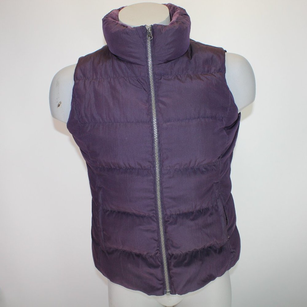 Eddie Bauer Purple Puffer Vest
